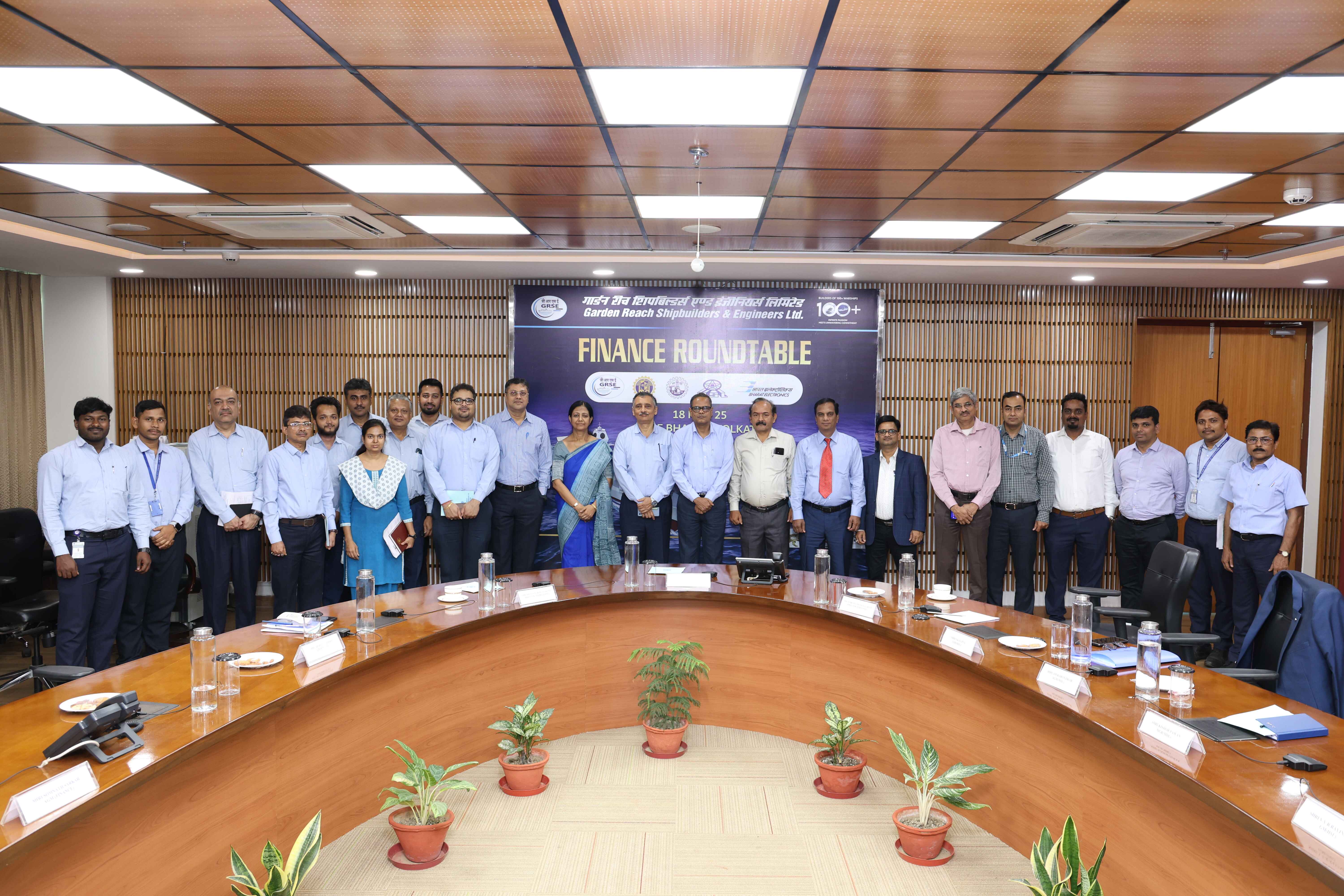 GRSE HOSTS FINANCE ROUNDTABLE FOR DEFENCE PSUs ON  18 MAR 24 - Thumbnail